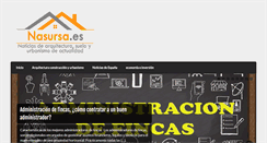 Desktop Screenshot of nasursa.es
