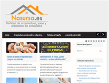Tablet Screenshot of nasursa.es